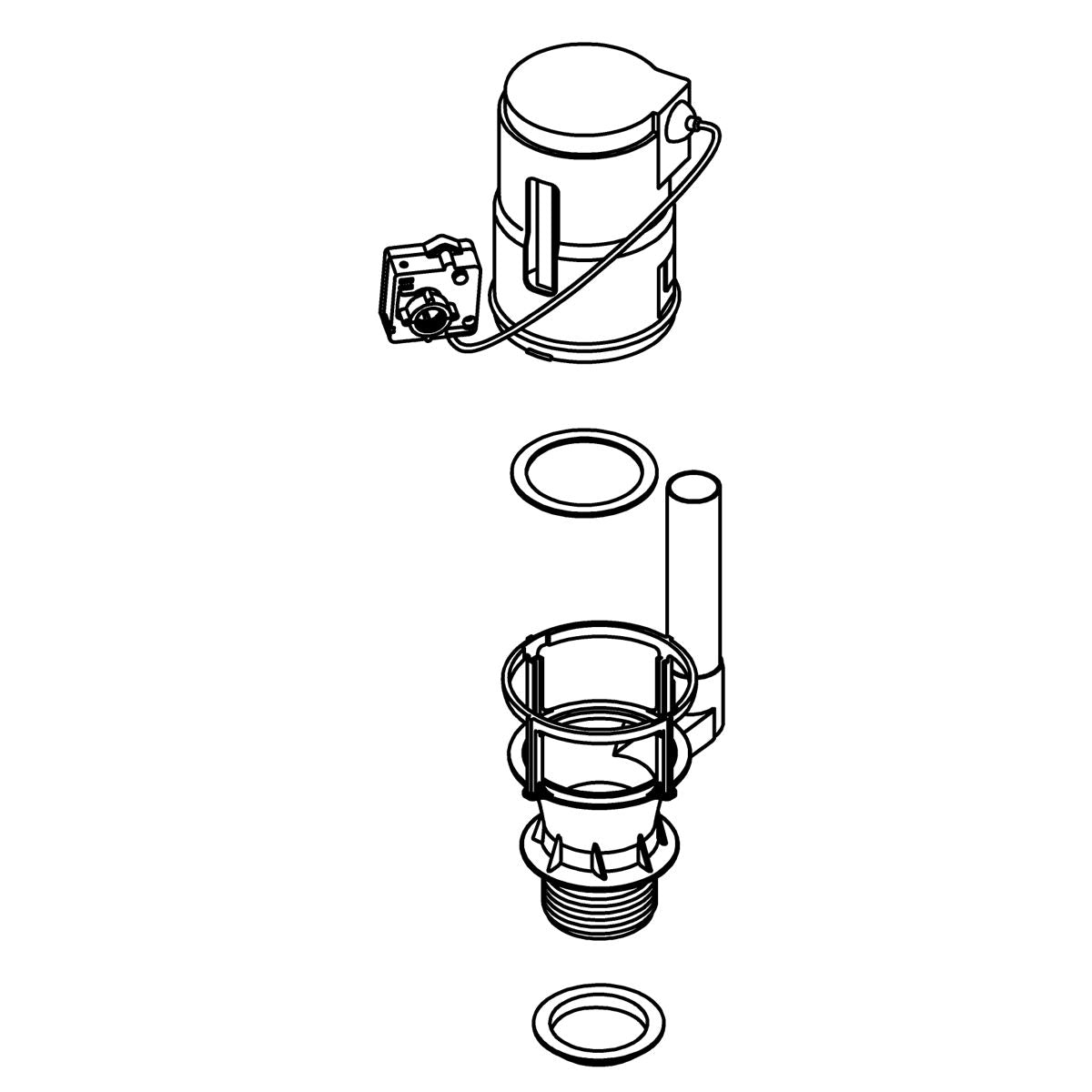 KOHLER DFV FLUSH VALVE KIT, K-1267749