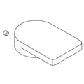 KOHLER Handle Assembly - Vibrant Brushed Moderne Brass, K-1269360-2MB