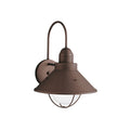 KICHLER 9023OZ Seaside14.25" 1 Light Wall Light Olde Bronze