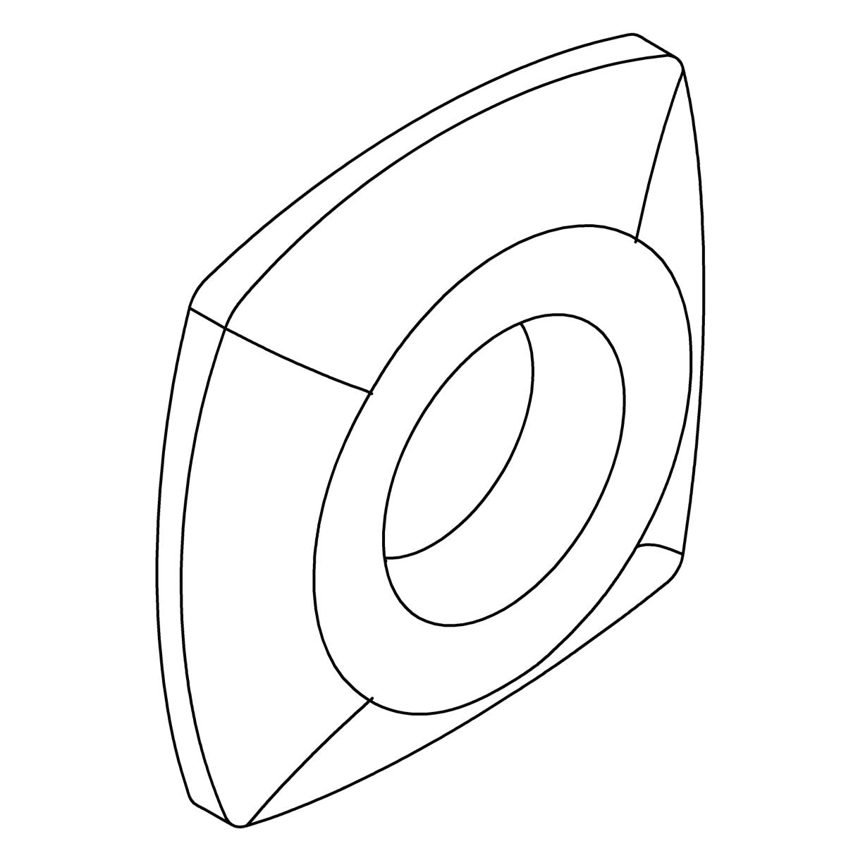 KOHLER Escutcheon, Shower - Polished Chrome, K-1273861-CP