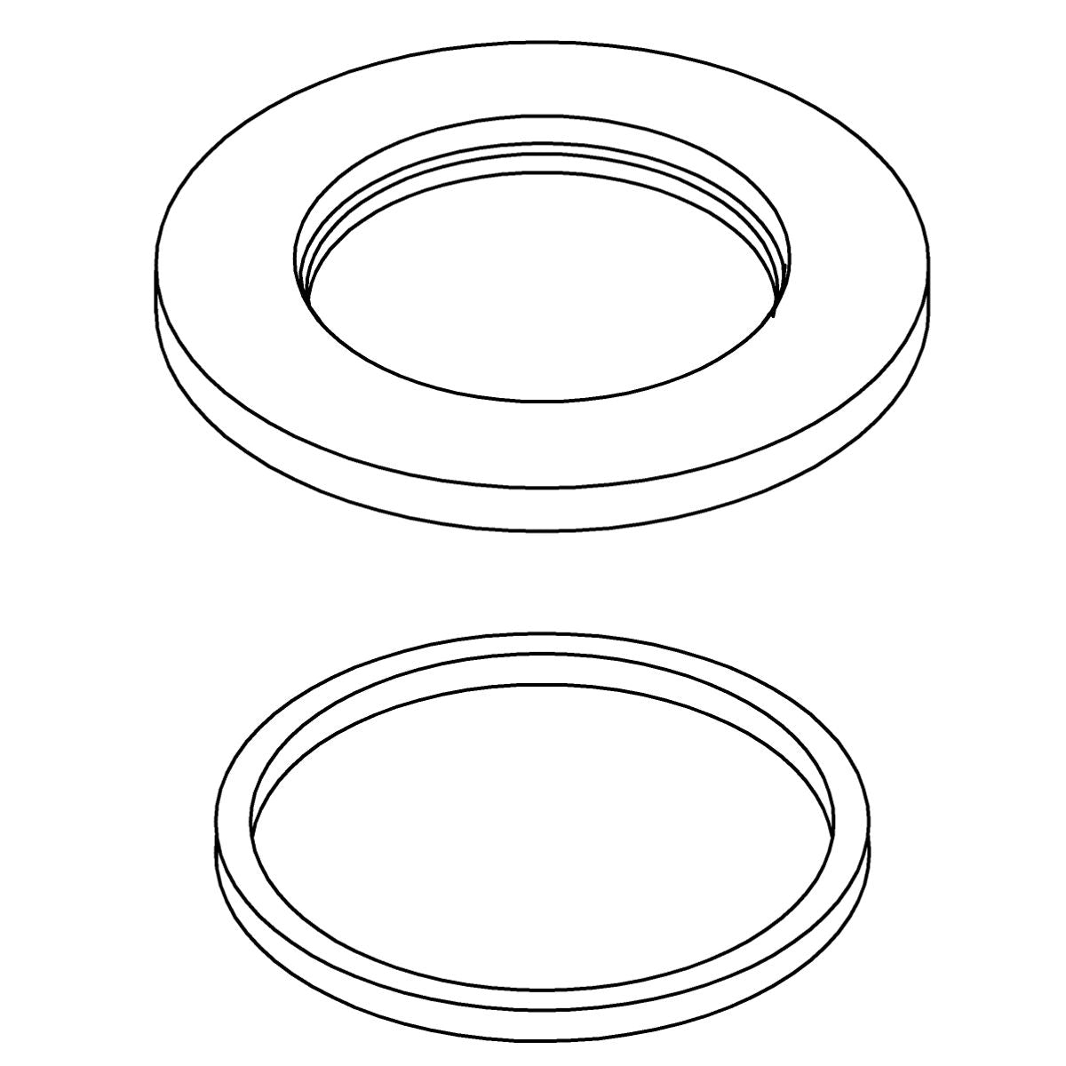 KOHLER Washer Kit - Matte Black, K-1275298-BL