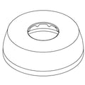 KOHLER Spud, Escutcheon 3/4" - Polished Chrome, K-1275400-CP