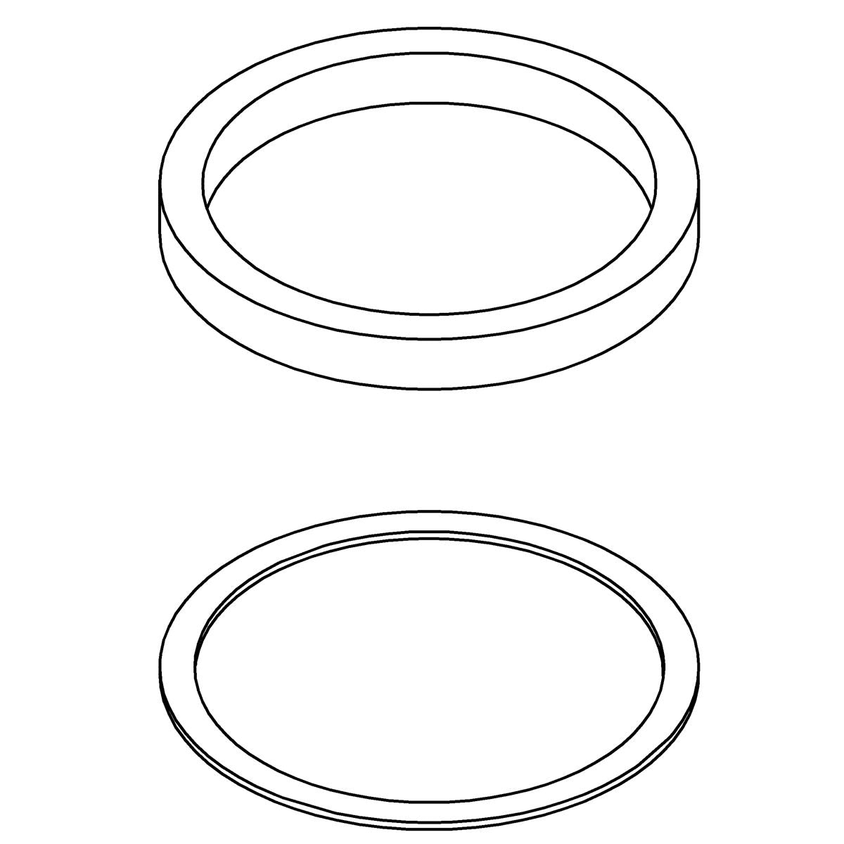 KOHLER Spud Seal Kit 1-1/2", K-1275404