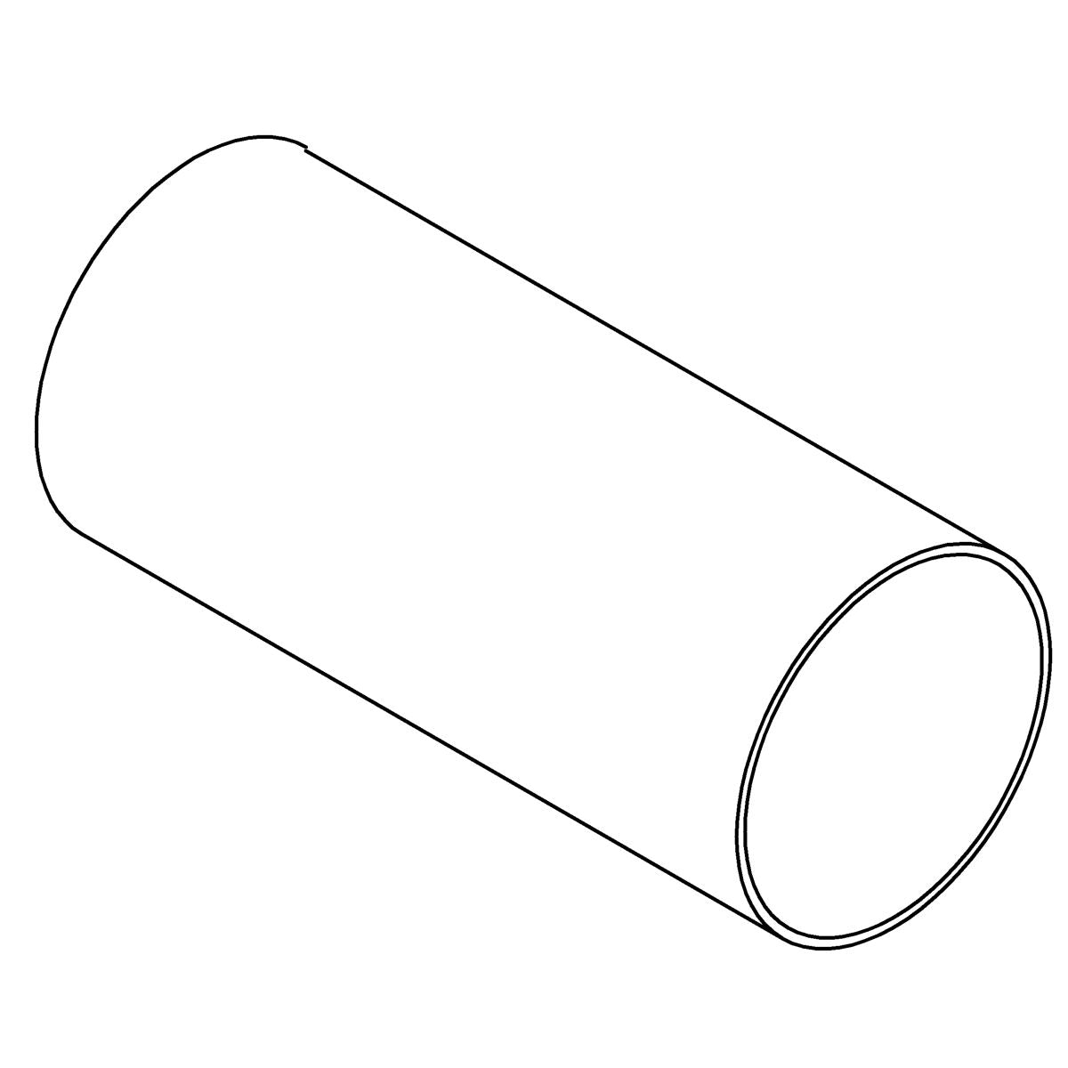 KOHLER Sleeve, 1" - Polished Chrome, K-1275412-CP