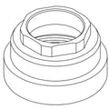 KOHLER Nut, Valve, M41, K-1277662