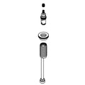 KOHLER Valve Assembly Kit, Cold, Bridge, K-1277737