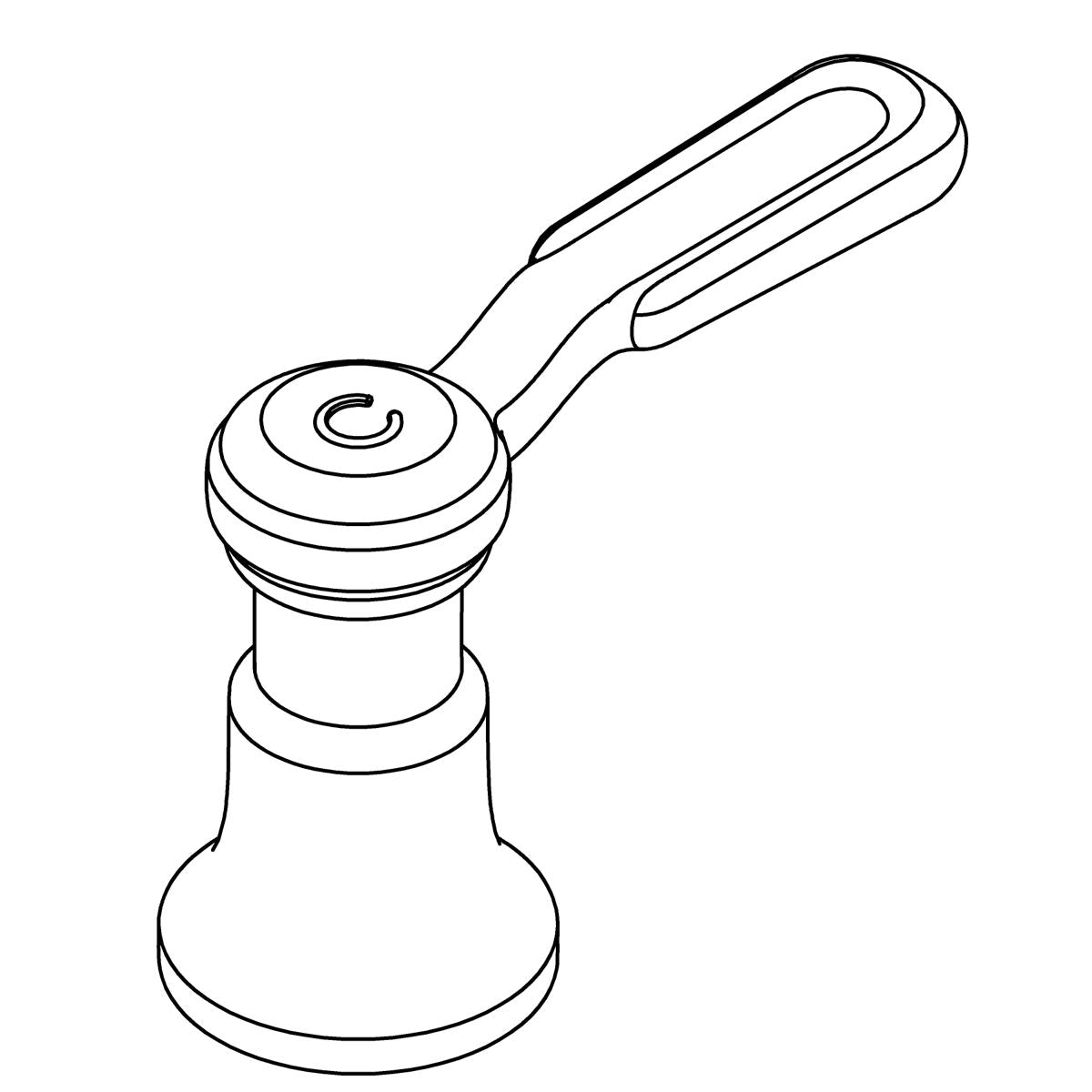 KOHLER Handle Assembly, Cold, Service - Vibrant Brushed Nickel, K-1278462-BN