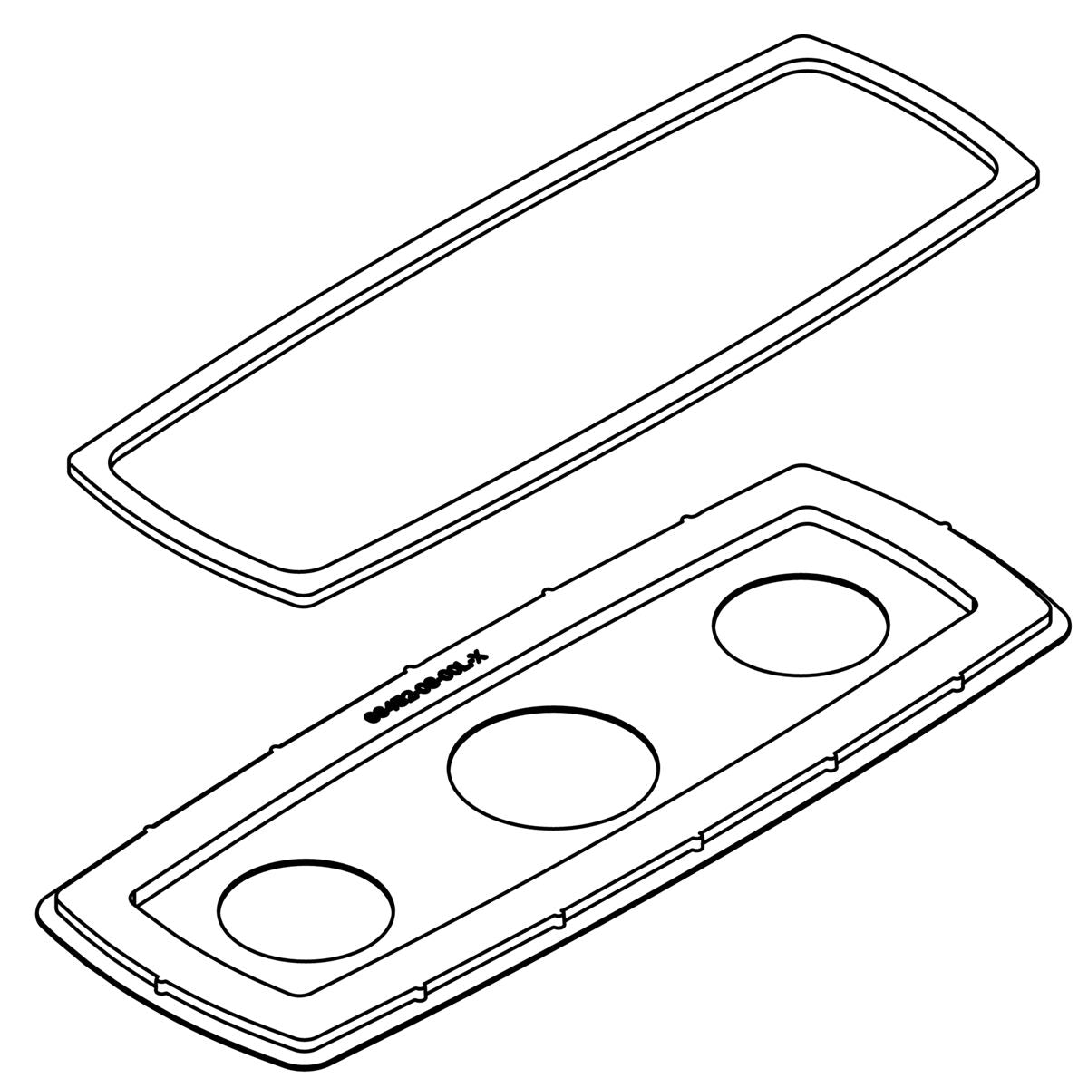 KOHLER Putty Plate, Service, K-1278465