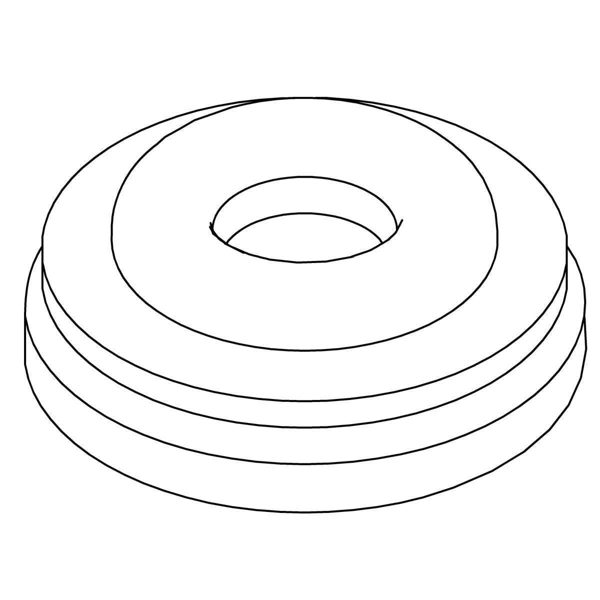 KOHLER Grommet, Flexible, 1/2" Id, K-1279214