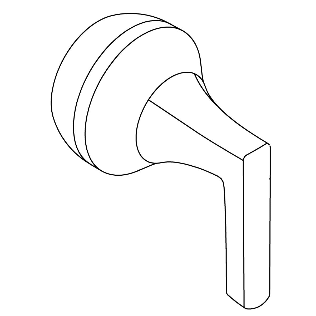 KOHLER Assembly, Handle - Vibrant Brushed Nickel, K-1280840-BN