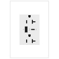 LEGRAND ARTRUSB206ACW4 ADORNE  20A Tamper-Resistant Ultra-Fast USB Type-A/C Outlet, White