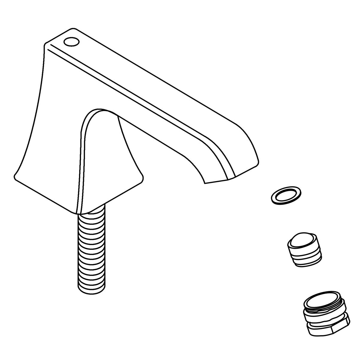 KOHLER K-1281417-CP Spout Assembly