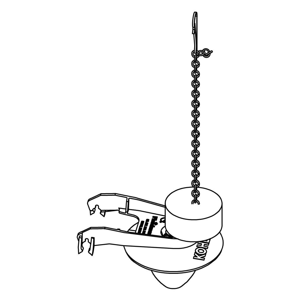 KOHLER Flapper Assembly Kit, K-1284421