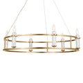 KICHLER 52490BNB Rosalind Chandelier 6 Light - Brushed Natural Brass