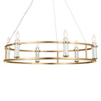 KICHLER 52490BNB Rosalind Chandelier 6 Light - Brushed Natural Brass