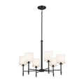 KICHLER 52500BK Ali Chandelier 6 Light - Black