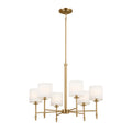 KICHLER 52500BNB Ali Chandelier 6 Light - Brushed Natural Brass