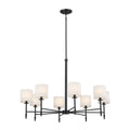 KICHLER 52502BK Ali Chandelier 8 Light - Black