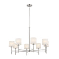 KICHLER 52502PN Ali Chandelier 8 Light - Polished Nickel
