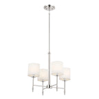 KICHLER 52504PN Ali Mini Chandelier 4 Light - Polished Nickel