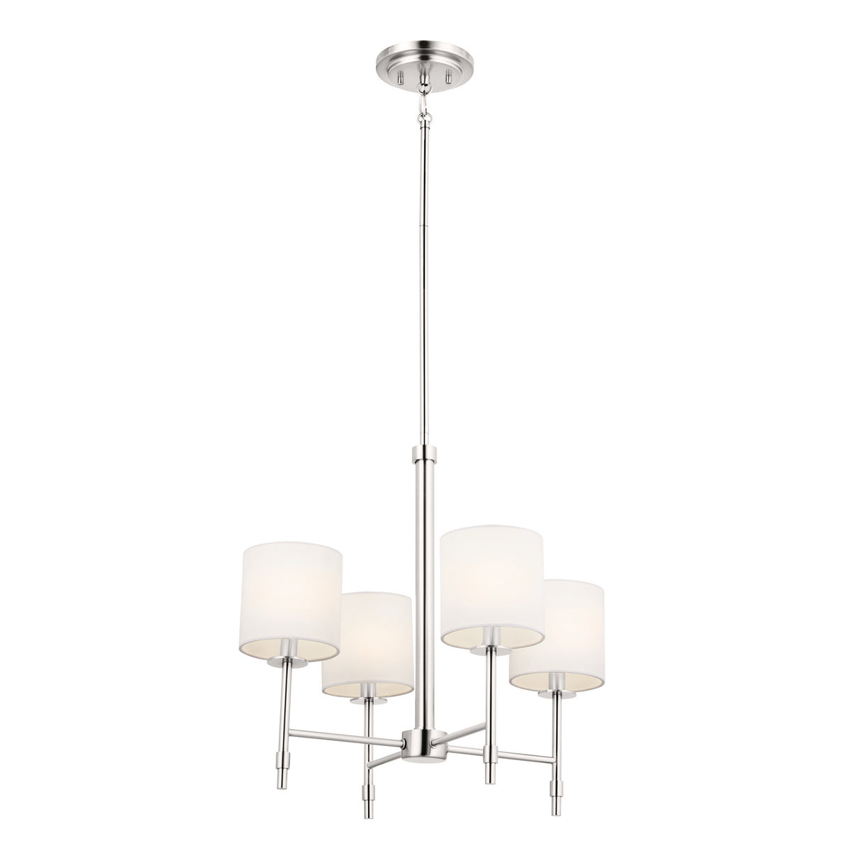 KICHLER 52504PN Ali Mini Chandelier 4 Light - Polished Nickel