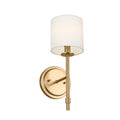 KICHLER 52505BNB Ali Wall Sconce 1 Light - Brushed Natural Brass