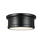 KICHLER 52540BK Serca Flush Mount 2 Light - Black
