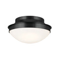 KICHLER 52544BK Bretta Flush Mount 2 Light - Black