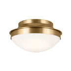 KICHLER 52544BNB Bretta Flush Mount 2 Light - Brushed Natural Brass