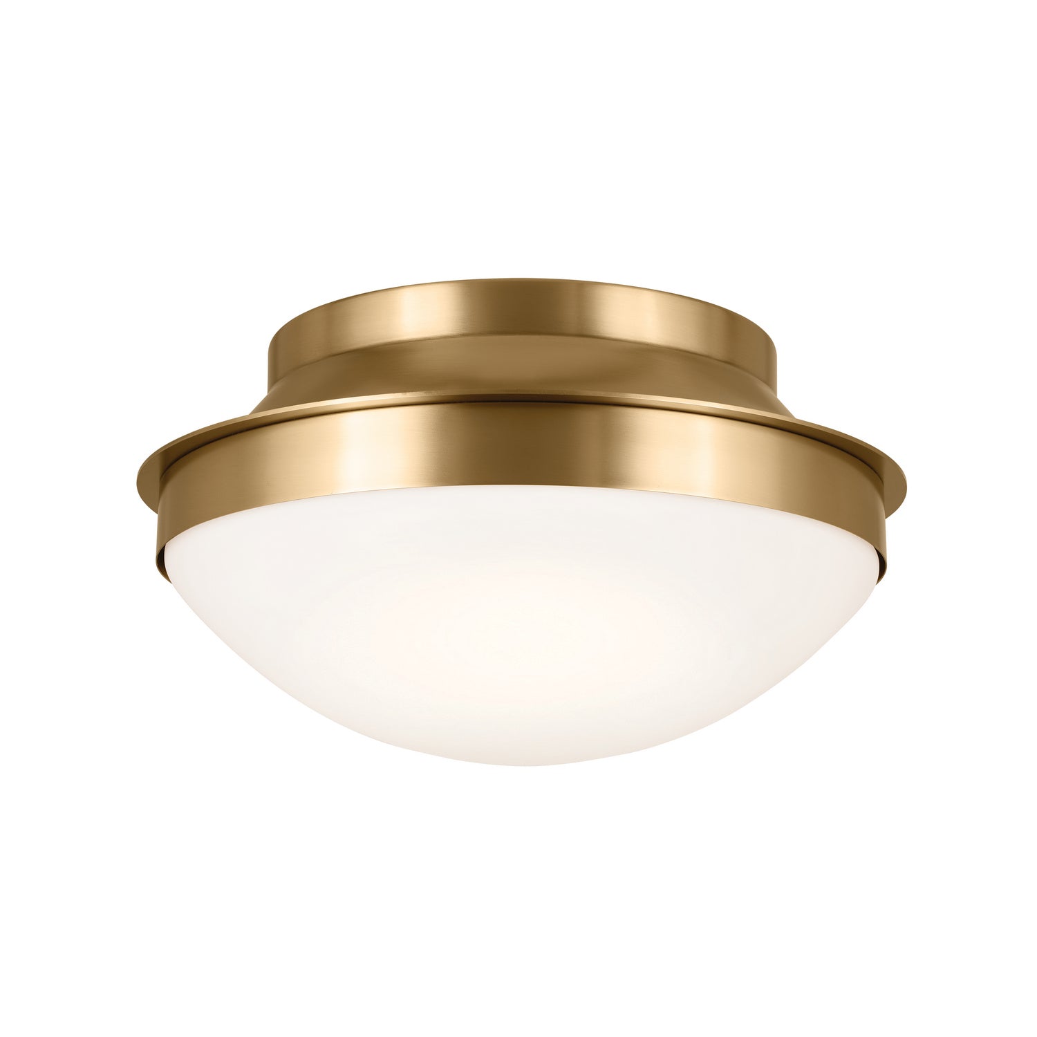 KICHLER 52544BNB Bretta Flush Mount 2 Light - Brushed Natural Brass