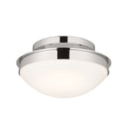 KICHLER 52544PN Bretta Flush Mount 2 Light - Polished Nickel