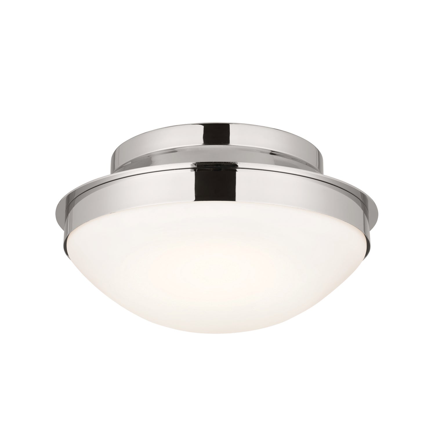 KICHLER 52544PN Bretta Flush Mount 2 Light - Polished Nickel