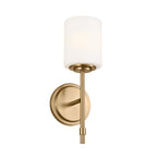 KICHLER 55140BNB Ali Wall Sconce 1 Light - Brushed Natural Brass