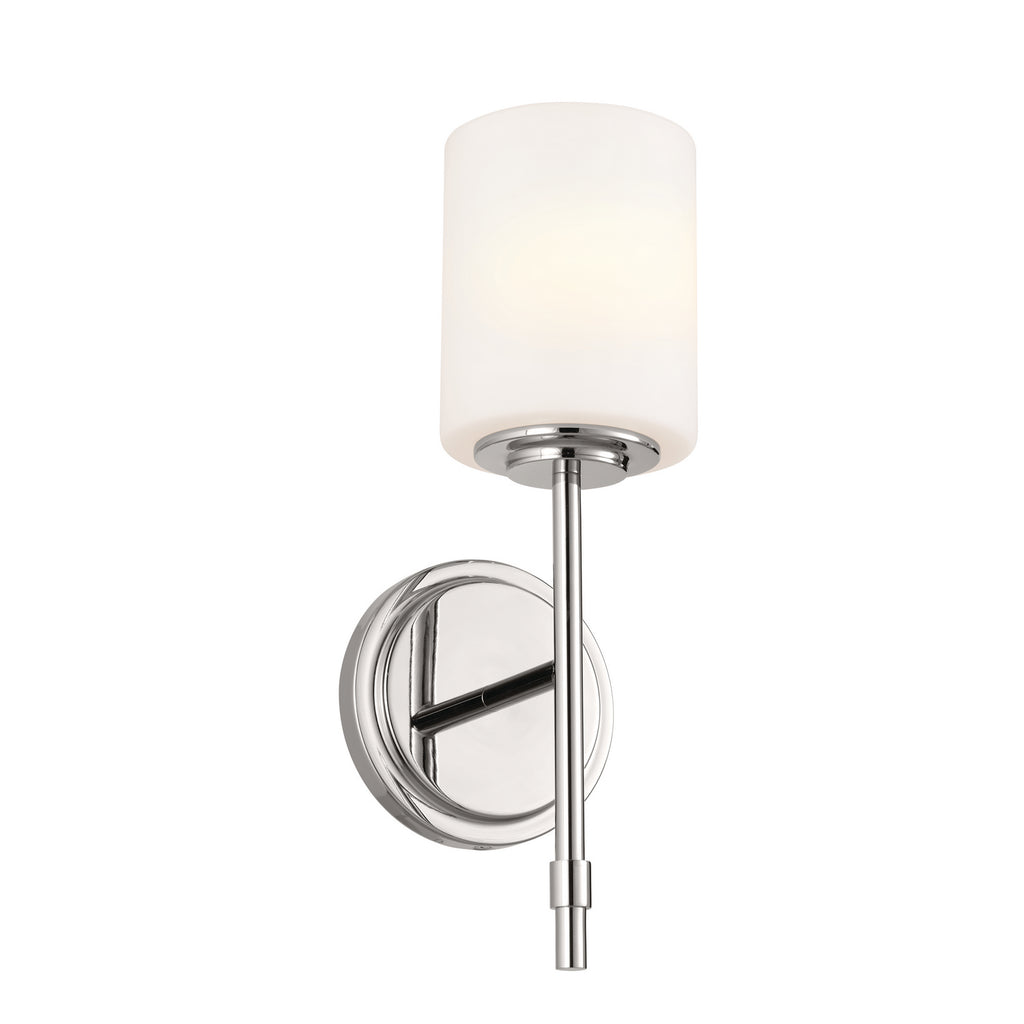 KICHLER 55140PN Ali Wall Sconce 1 Light - Polished Nickel