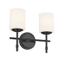 KICHLER 55141BK Ali Bath 2 Light - Black