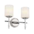 KICHLER 55141PN Ali Bath 2 Light - Polished Nickel
