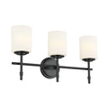 KICHLER 55142BK Ali Bath 3 Light - Black