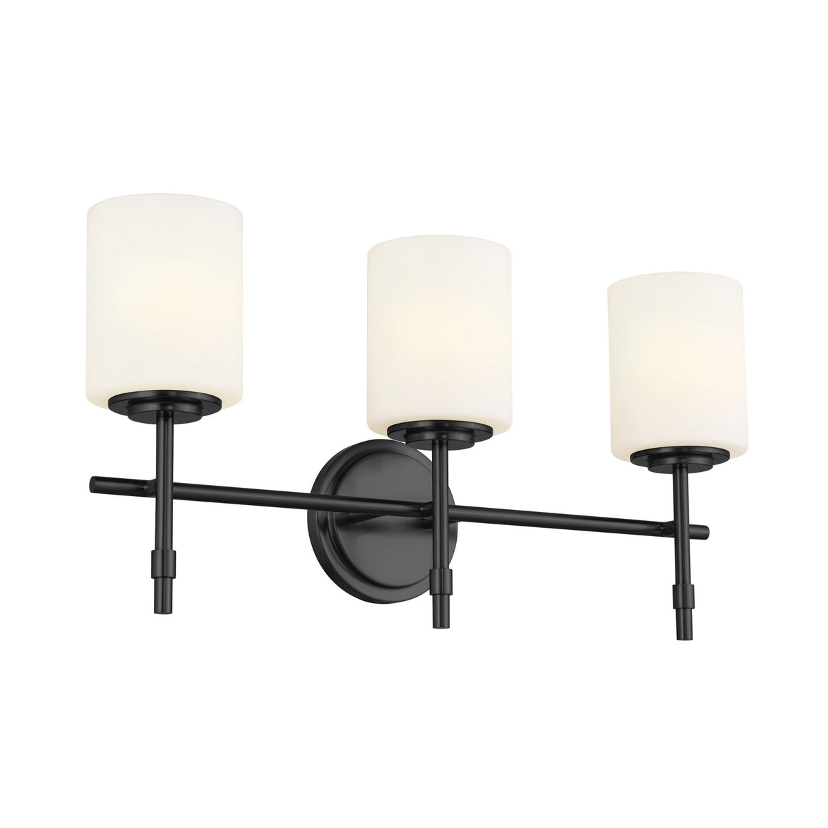 KICHLER 55142BK Ali Bath 3 Light - Black