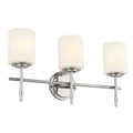 KICHLER 55142PN Ali Bath 3 Light - Polished Nickel