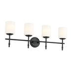 KICHLER 55143BK Ali Bath 4 Light - Black
