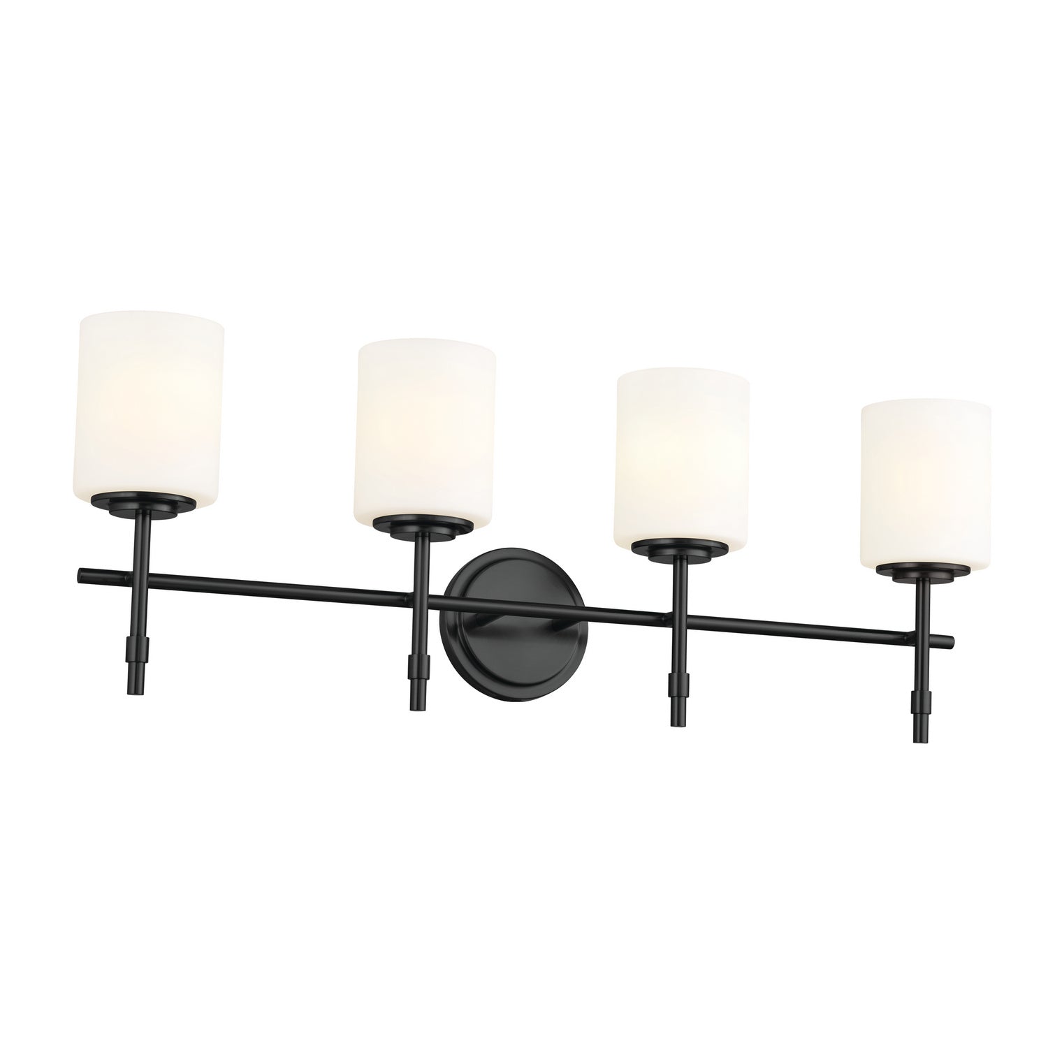 KICHLER 55143BK Ali Bath 4 Light - Black