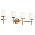 KICHLER 55143BNB Ali Bath 4 Light - Brushed Natural Brass
