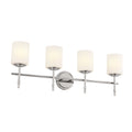 KICHLER 55143PN Ali Bath 4 Light - Polished Nickel