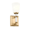KICHLER 55145BNB Rosalind Wall Sconce 1 Light - Brushed Natural Brass