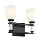 KICHLER 55146BK Rosalind Bath 2 Light - Black