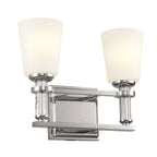 KICHLER 55146PN Rosalind Bath 2 Light - Polished Nickel