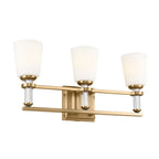 KICHLER 55147BNB Rosalind Bath 3 Light - Brushed Natural Brass