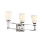 KICHLER 55147PN Rosalind Bath 3 Light - Polished Nickel