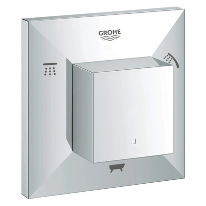 GROHE 19799000 Allure Brilliant 3-Way Diverter Trim - Chrome