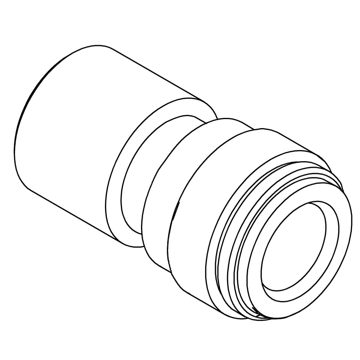 KOHLER Adapter, Push-In Internal Thread, K-1285418